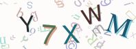 This is a captcha-picture. It is used to prevent mass-access by robots. (see: www.captcha.net)